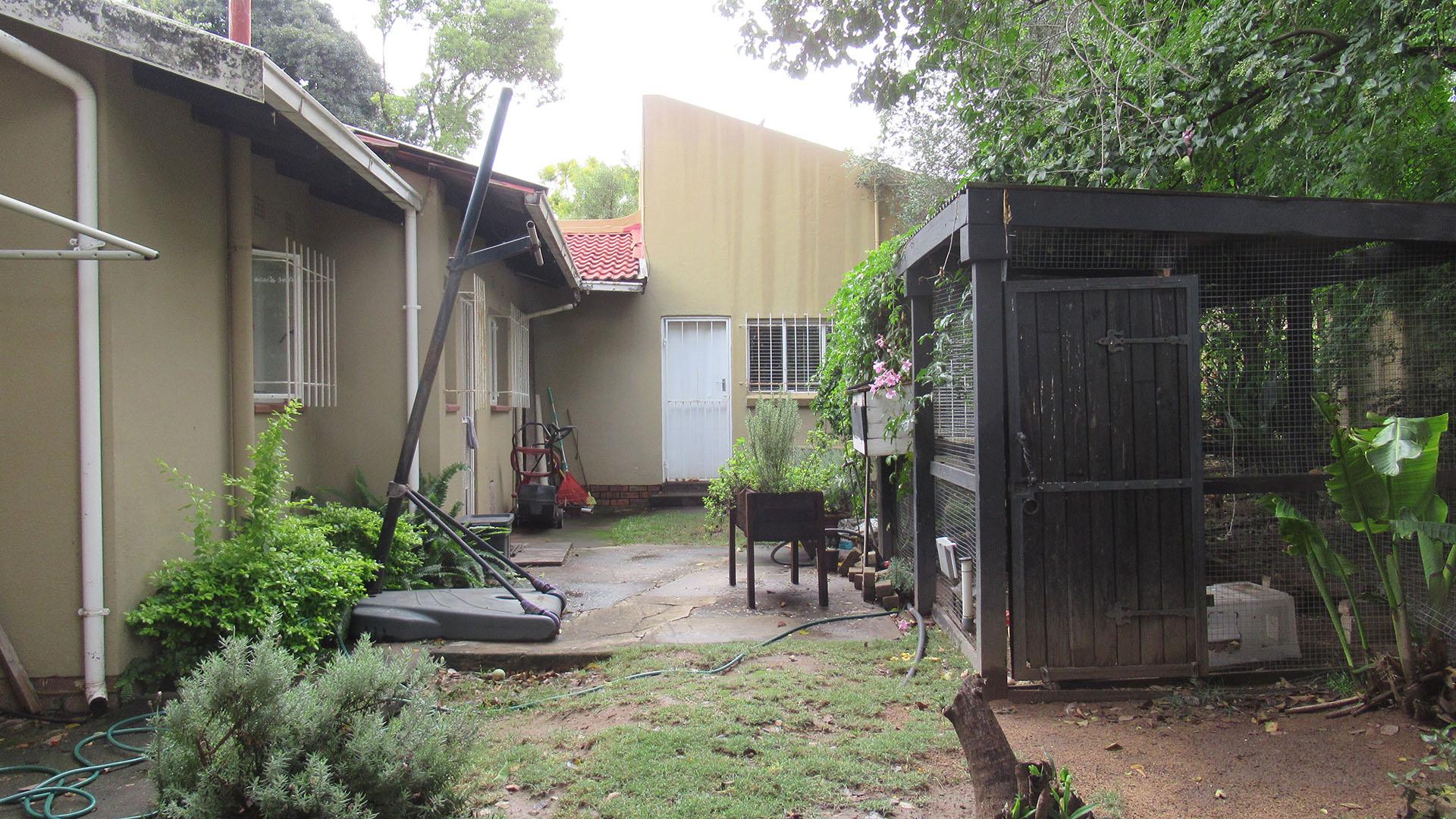 Backyard of property in Witkoppen