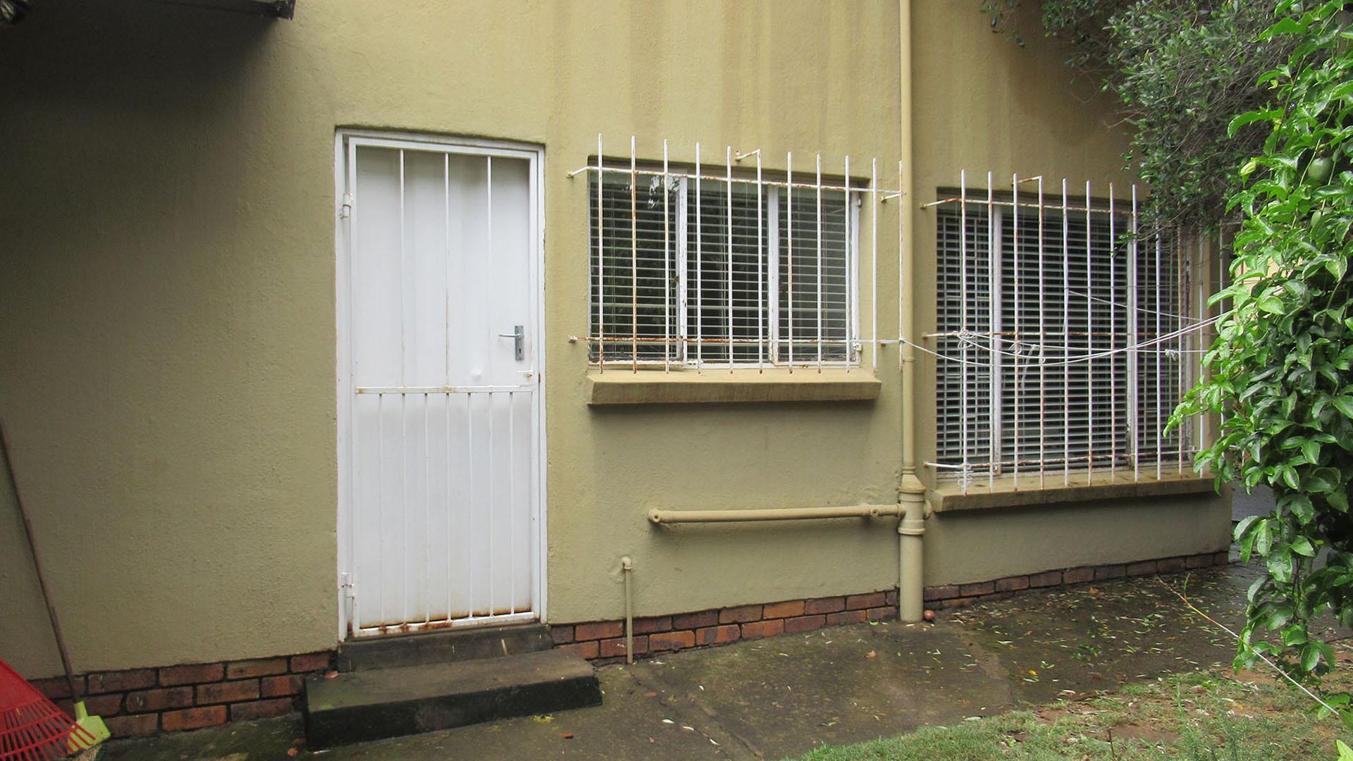 Backyard of property in Witkoppen