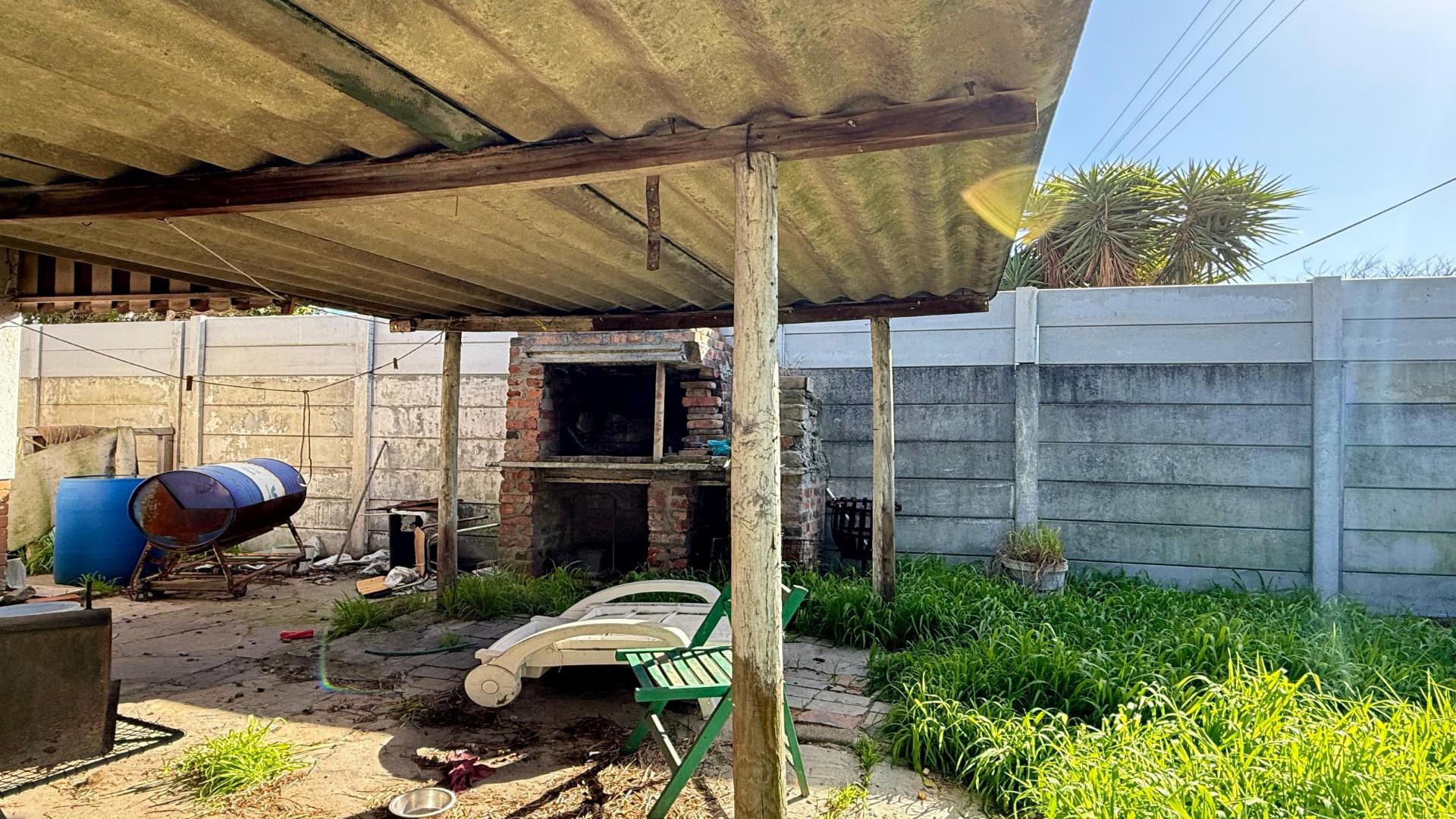 Backyard of property in Shirley Park