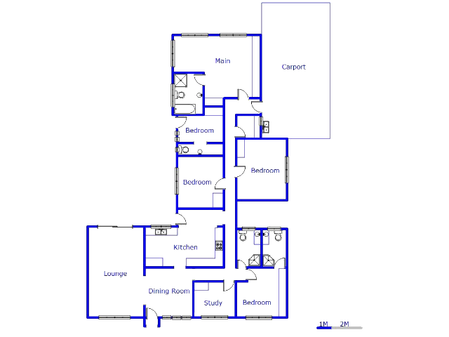 Ground Floor - 230m2 of property for sale in Lenasia South