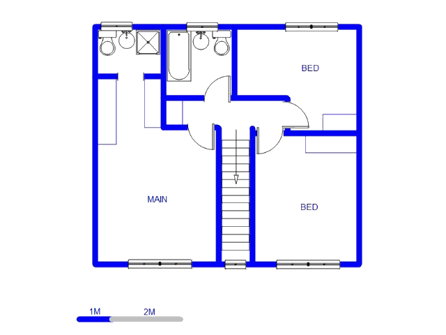 1st Floor - 61m2 of property for sale in Rustenburg Oos-Einde