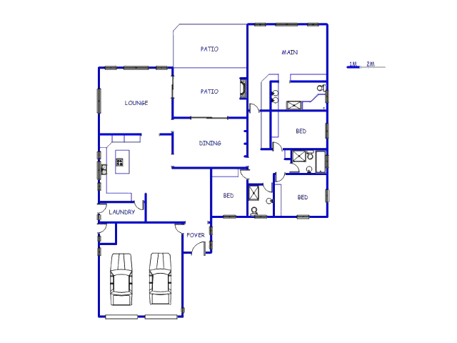 Floor plan of the property in Cashan