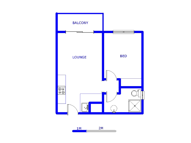 1st Floor - 43m2 of property for sale in Thornton