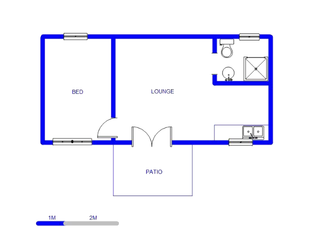 Ground Floor - 44m2 of property for sale in Roodeplaat