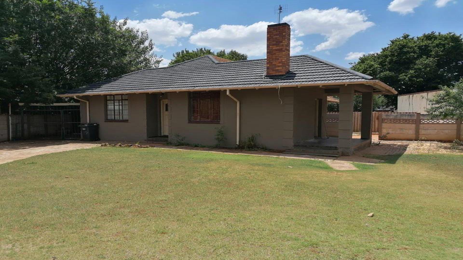 Front View of property in Stilfontein