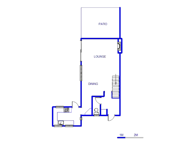 Floor plan of the property in Lyttelton Manor