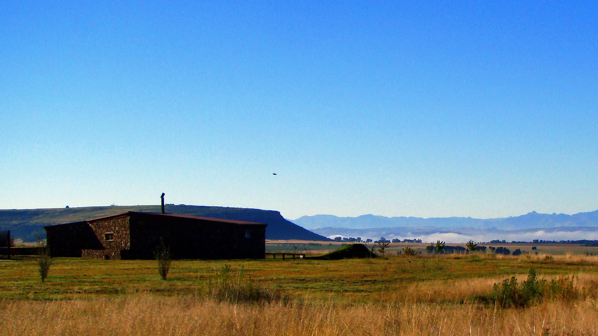 Backyard of property in Ficksburg