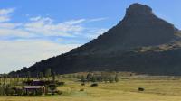 Backyard of property in Ficksburg