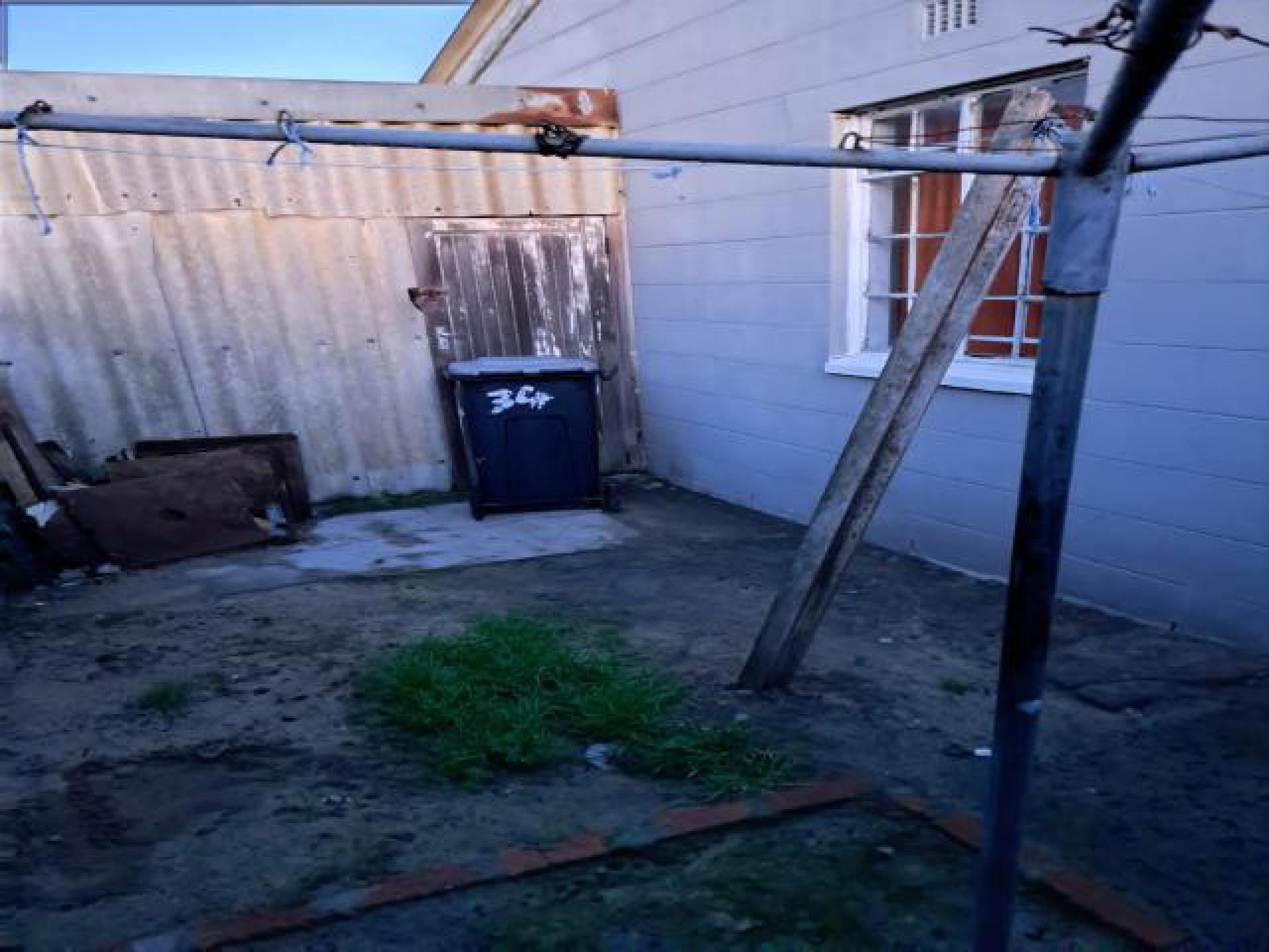 Backyard of property in New Eastridge