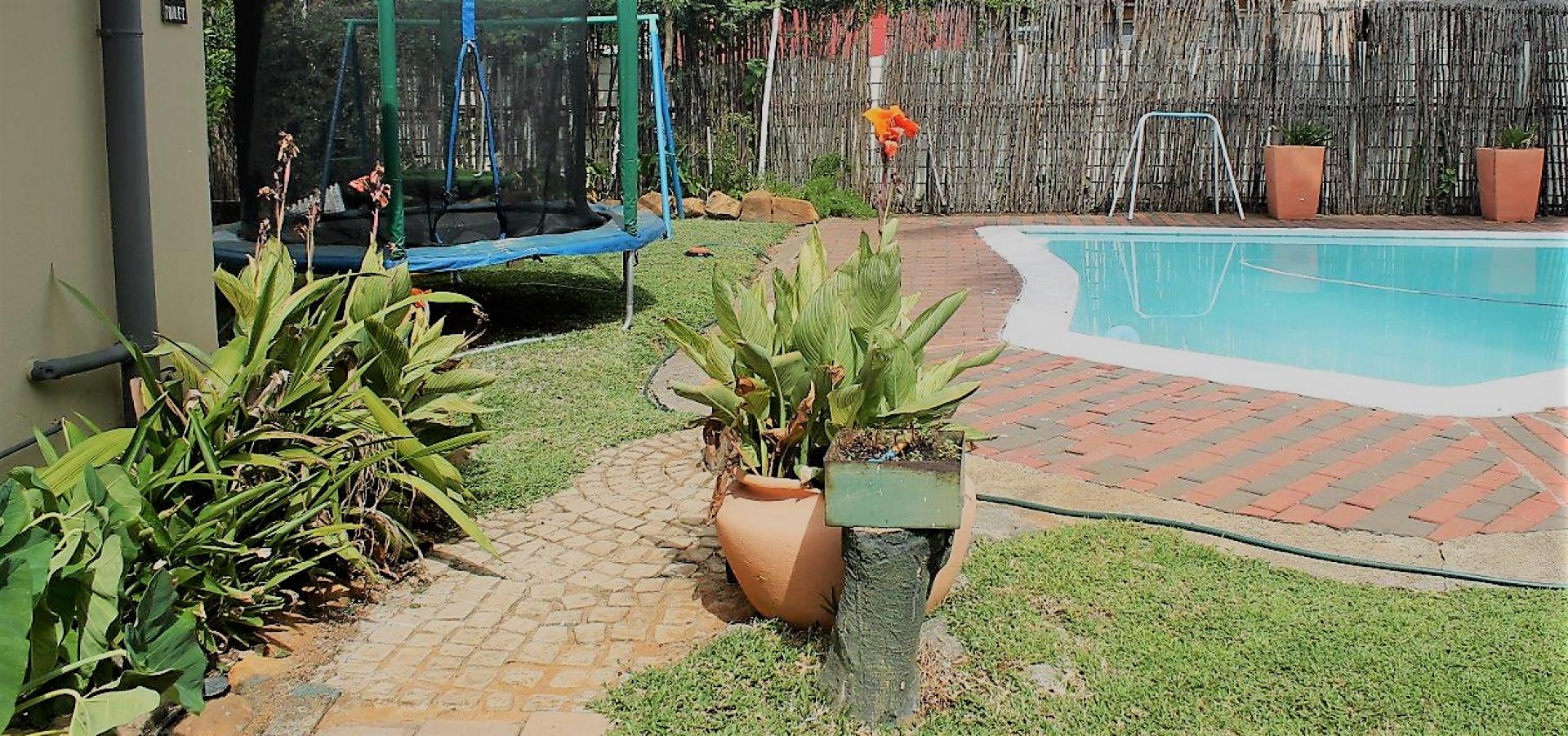 Backyard of property in Protea Park (North West)