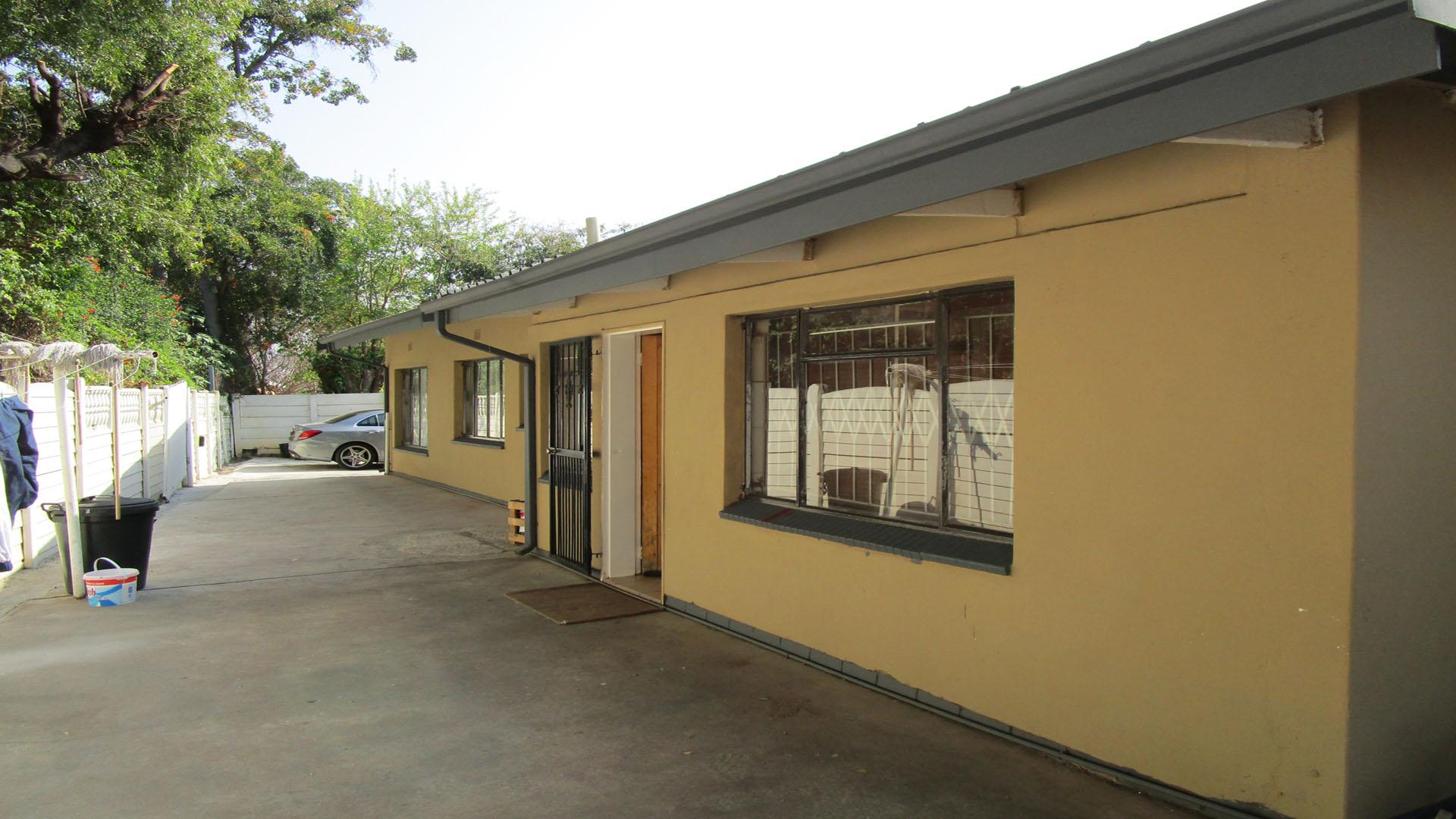 Backyard of property in Protea Park (North West)