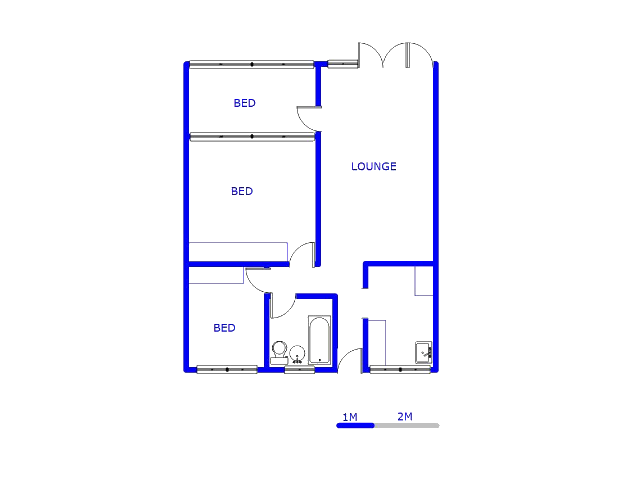 Ground Floor - 71m2 of property for sale in Wentworth Park