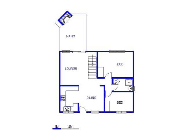 Ground Floor - 70m2 of property for sale in Noordwyk