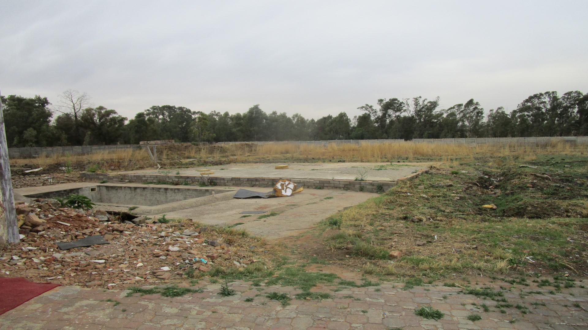 Backyard of property in Withok Estates