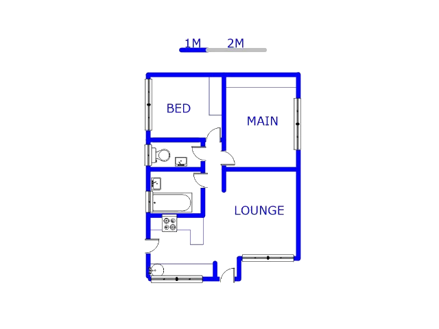 Ground Floor - 43m2 of property for sale in Naturena