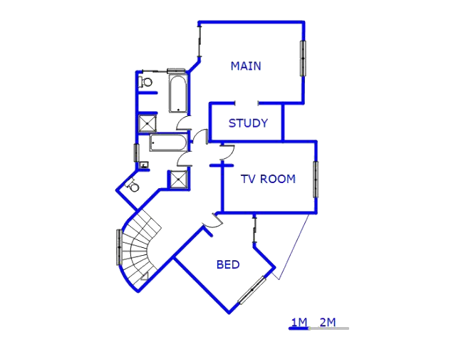 Floor plan of the property in Quellerina