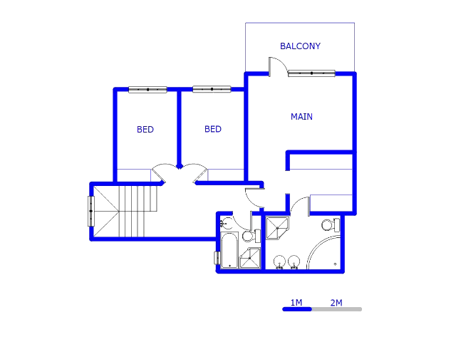 1st Floor - 72m2 of property for sale in Willowbrook