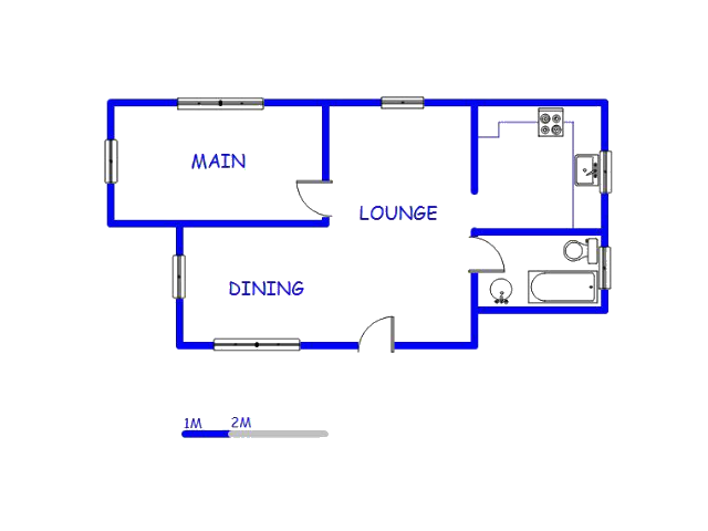 Ground Floor - 53m2 of property for sale in Chatsworth - KZN