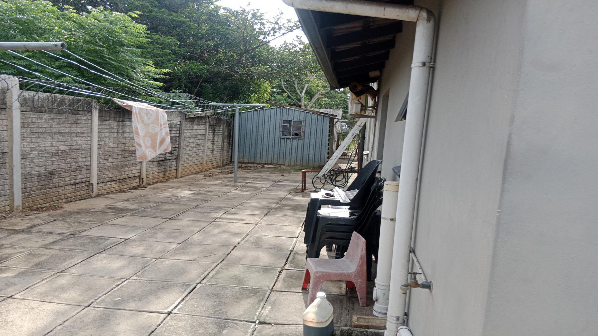 Backyard of property in Cato Manor 