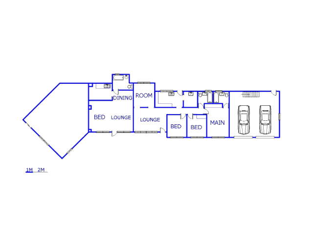 Floor plan of the property in Finsbury