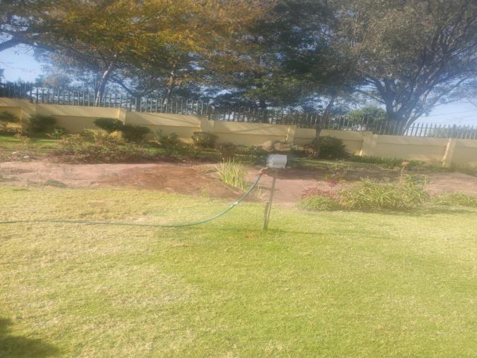 Backyard of property in Gallo Manor