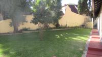 Backyard of property in Gallo Manor