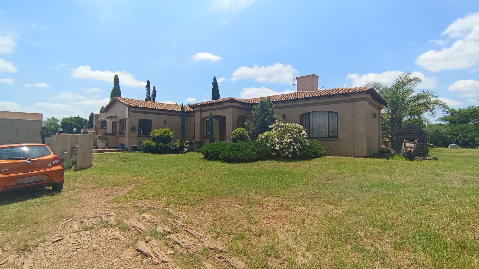 Backyard of property in Mooikloof