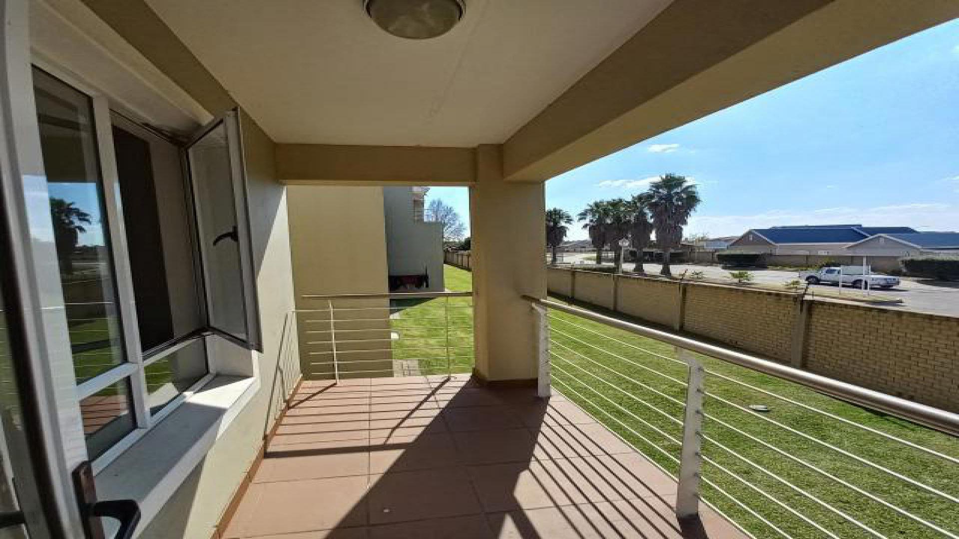Balcony of property in Vanderbijlpark