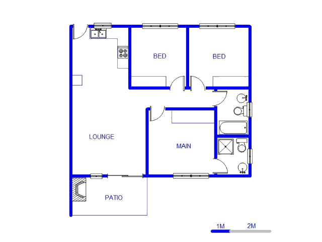 Ground Floor - 92m2 of property for sale in Waterval East