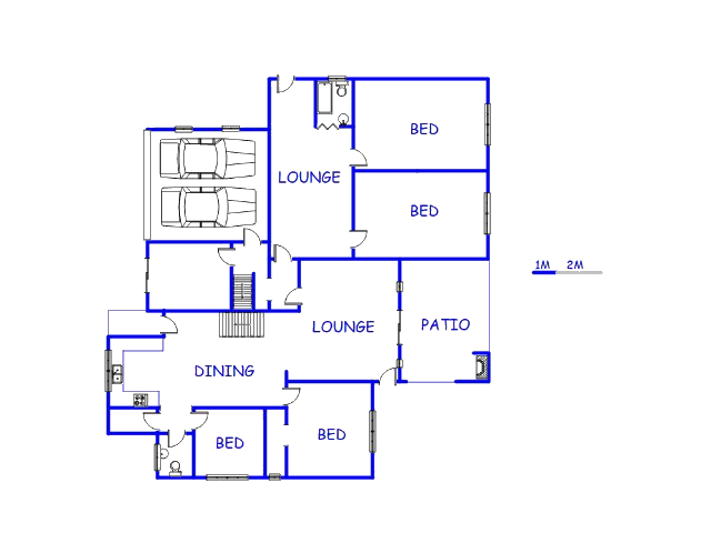 Floor plan of the property in Stonehenge