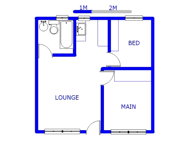 Ground Floor - 41m2 of property for sale in Fleurhof