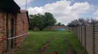 Backyard of property in Oranjeville