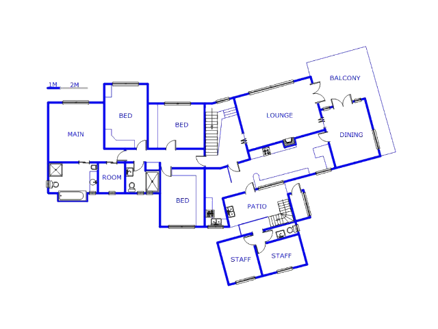 1st Floor - 284m2 of property for sale in Dawncrest