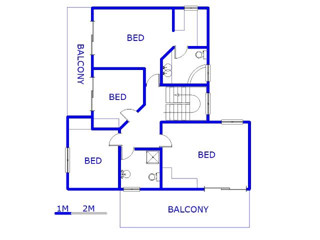 1st Floor - 130m2 of property for sale in Noordheuwel