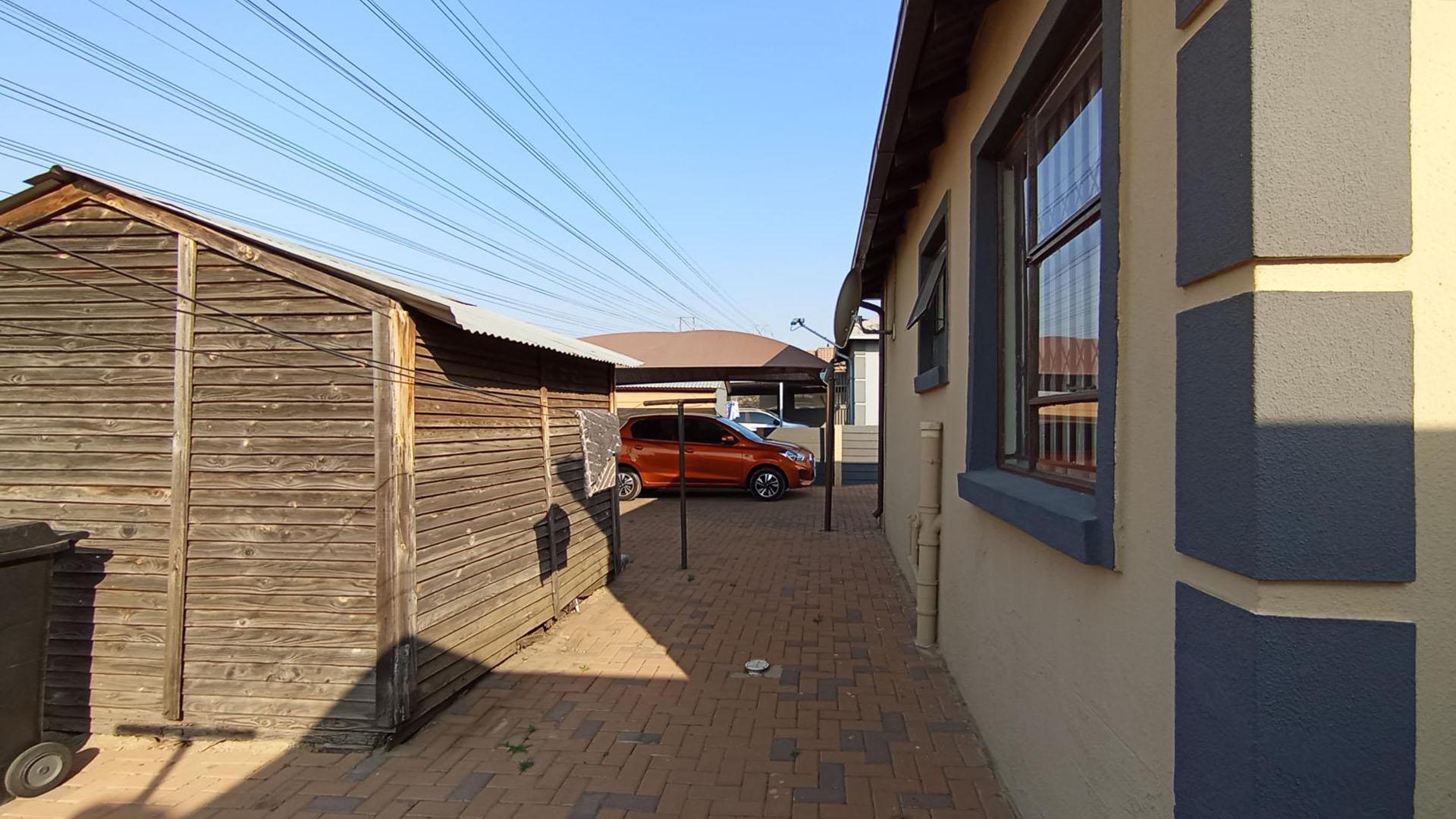 Backyard of property in Jukskei View