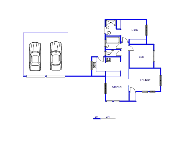 Floor plan of the property in The Orchards