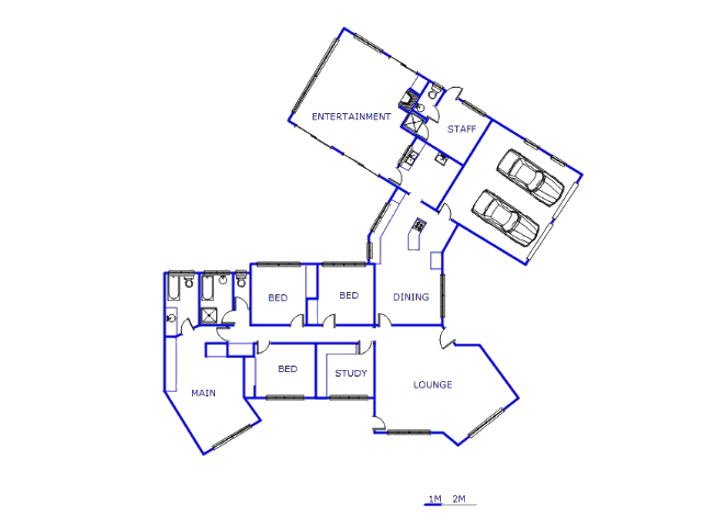 Floor plan of the property in Ninapark