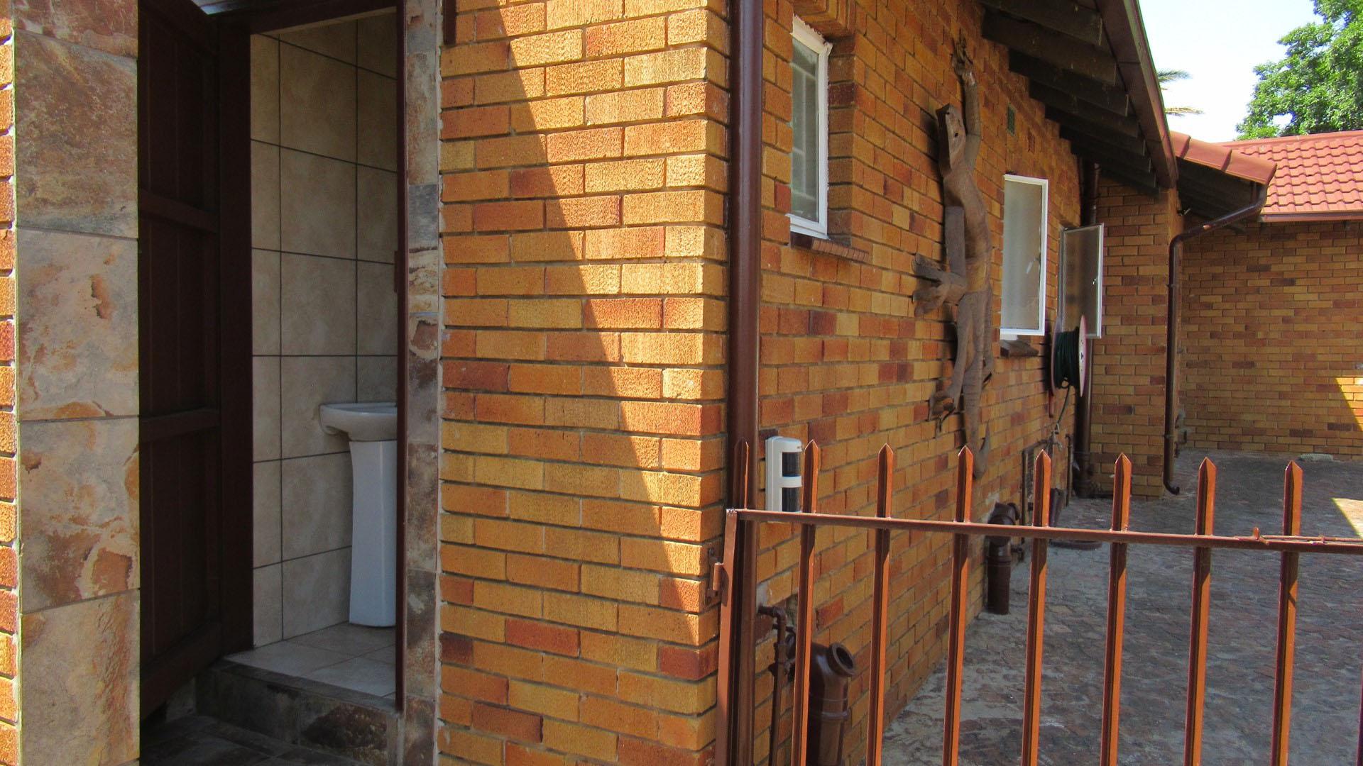 Backyard of property in Sherwood Gardens