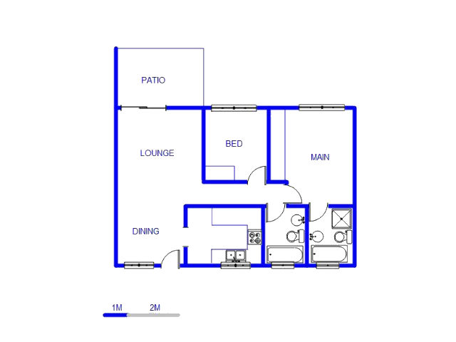 Ground Floor - 71m2 of property for sale in Mooikloof Ridge