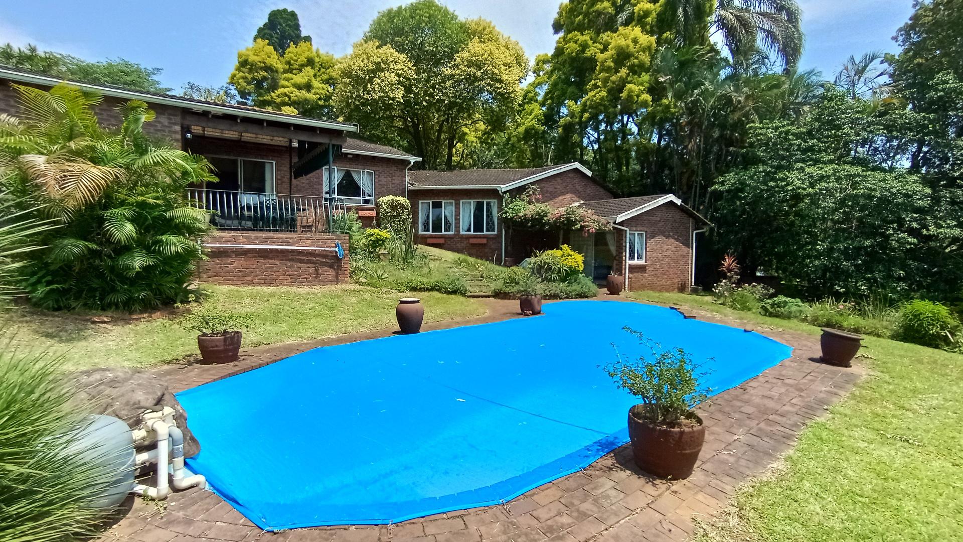 Backyard of property in Kloof 