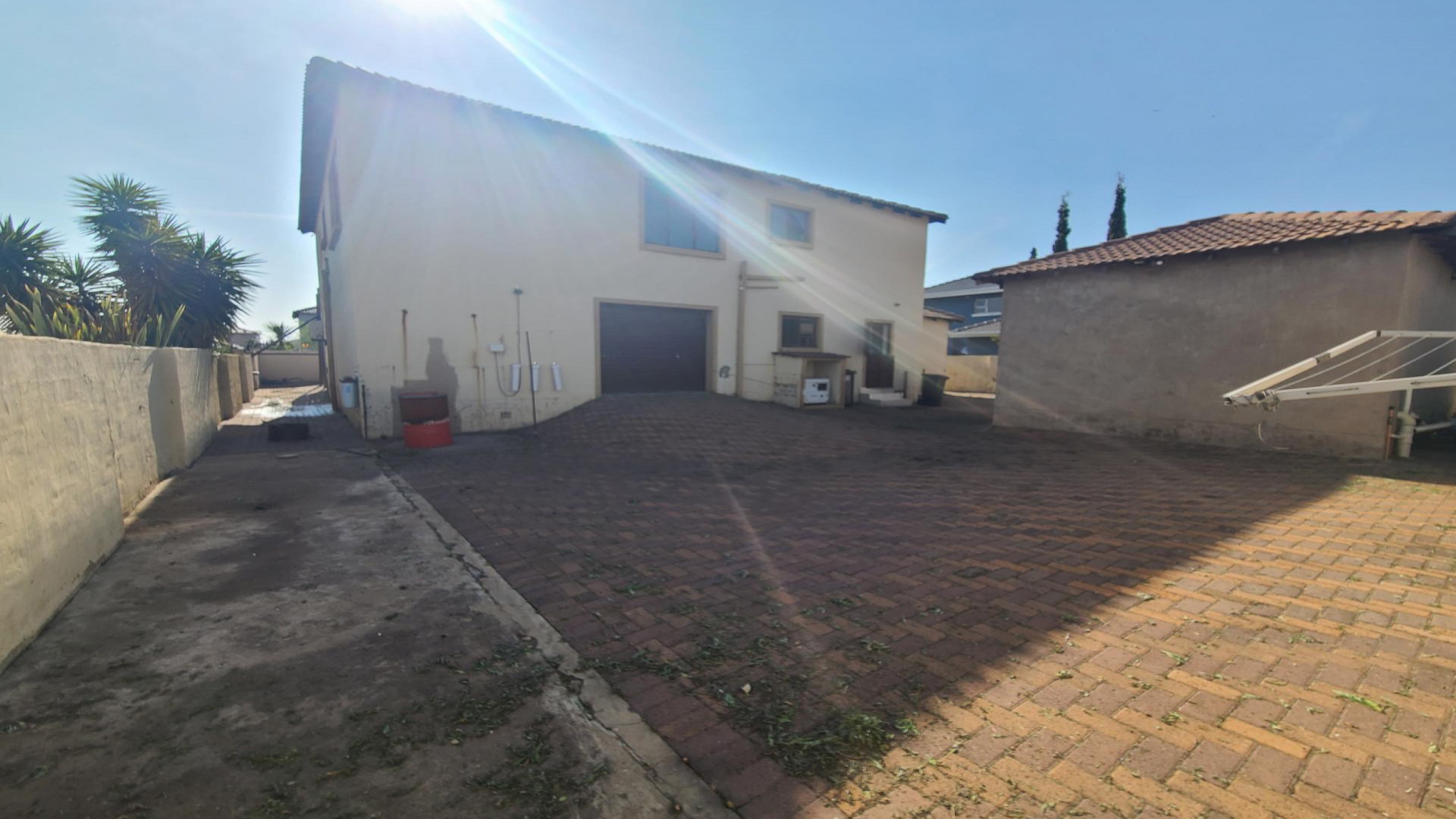 Backyard of property in Reyno Ridge
