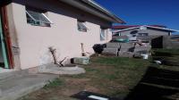 Backyard of property in East London