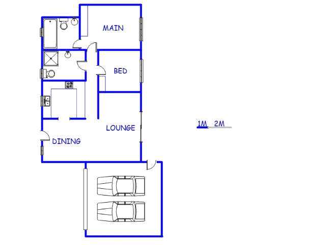 Floor plan of the property in Sinoville