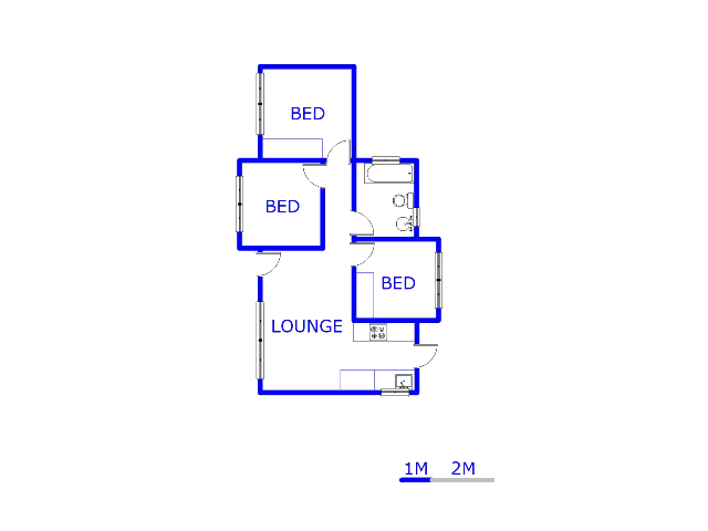 Ground Floor - 57m2 of property for sale in Midrand