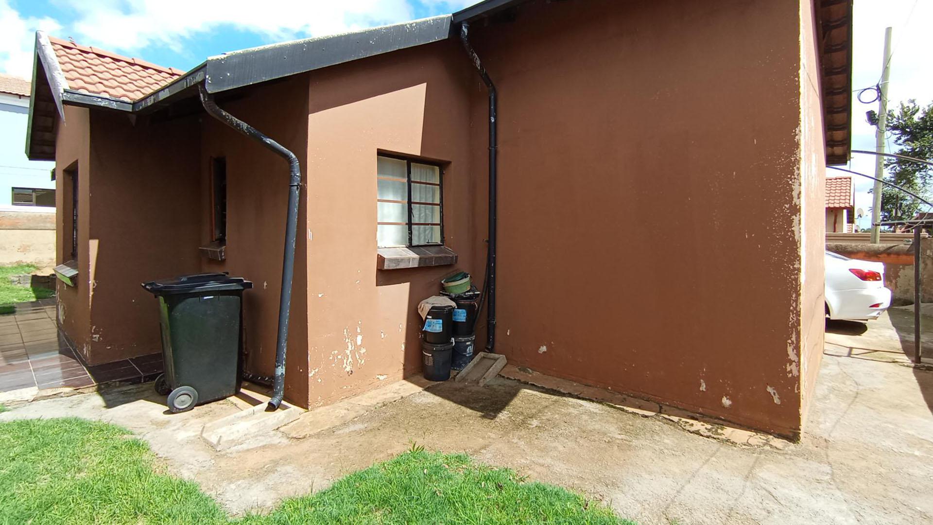 Backyard of property in Midrand