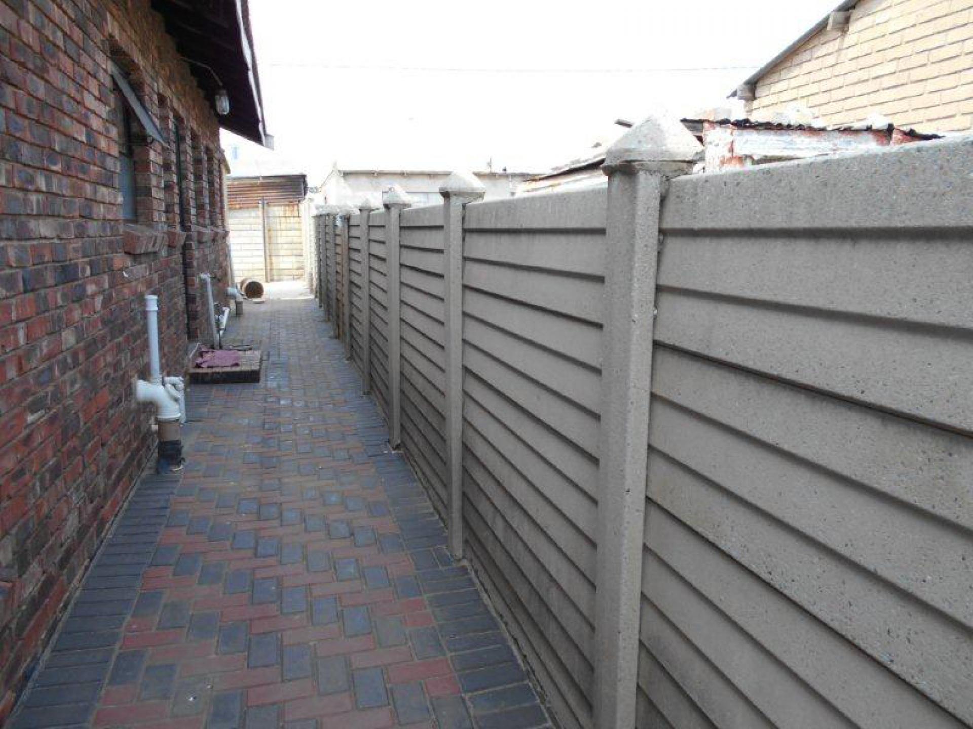 Backyard of property in Zamdela