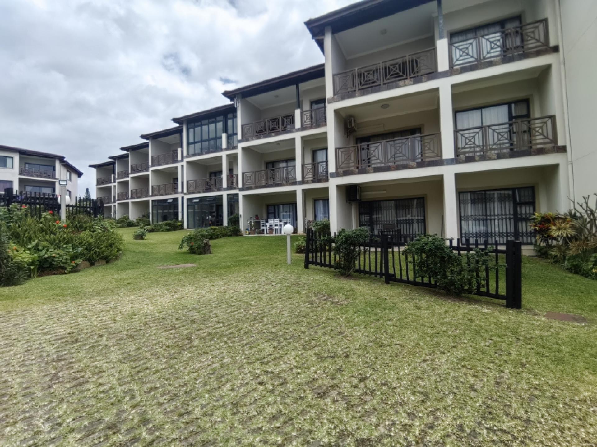 Backyard of property in Uvongo