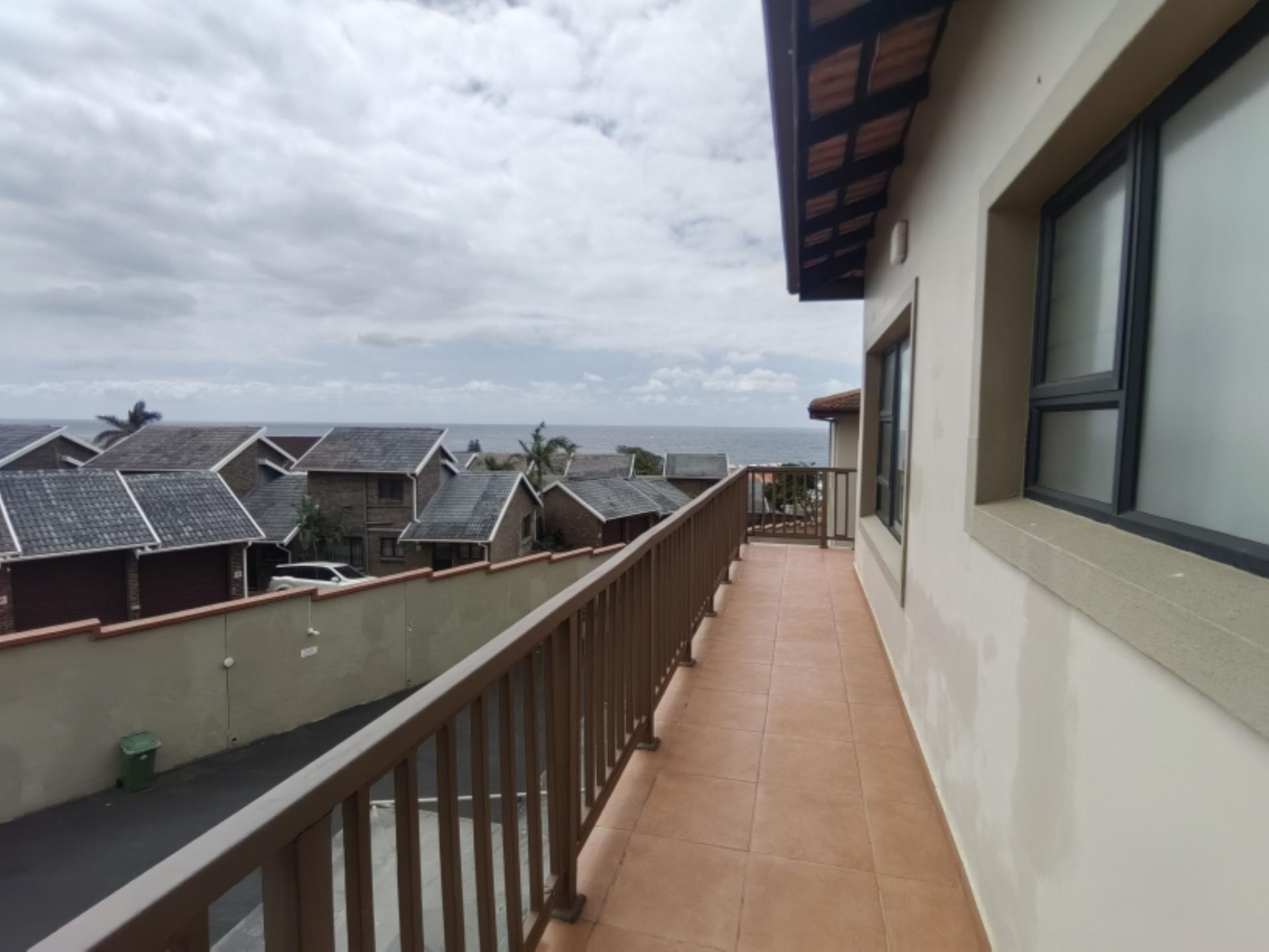 Balcony of property in Uvongo