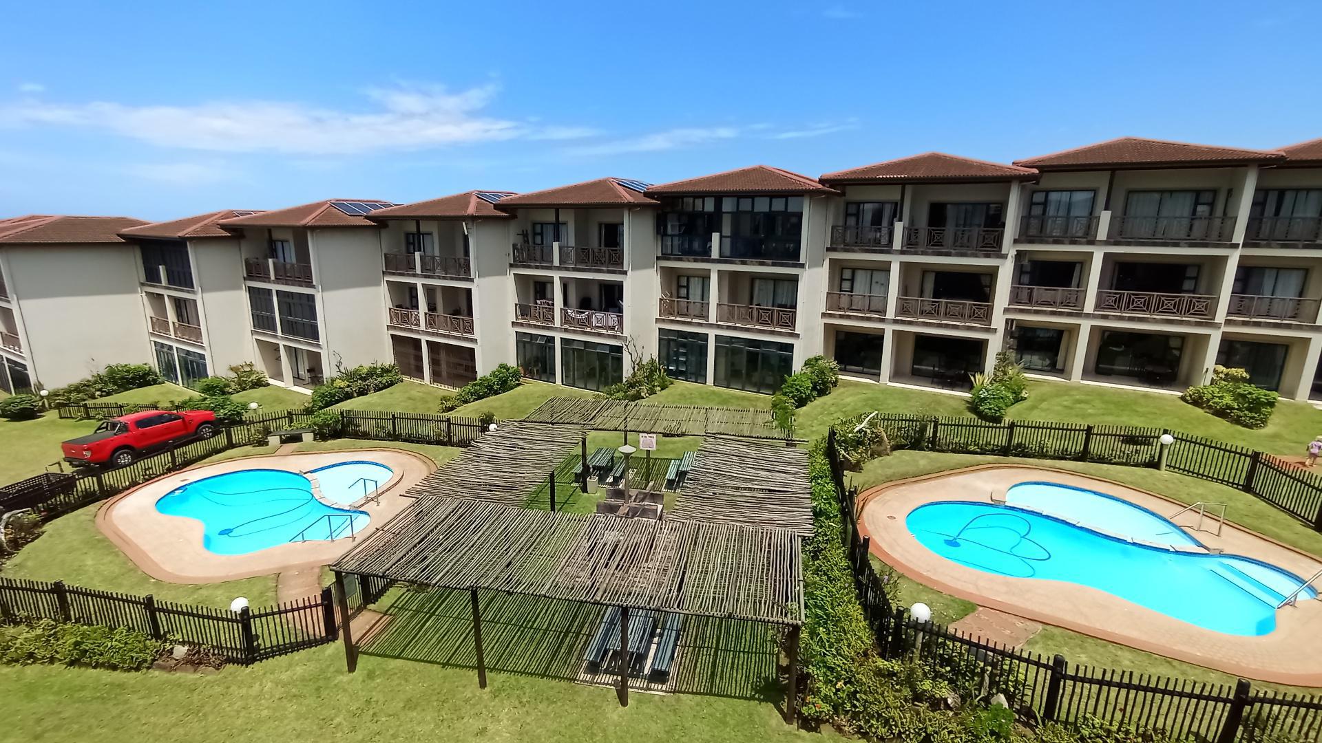 Backyard of property in Uvongo