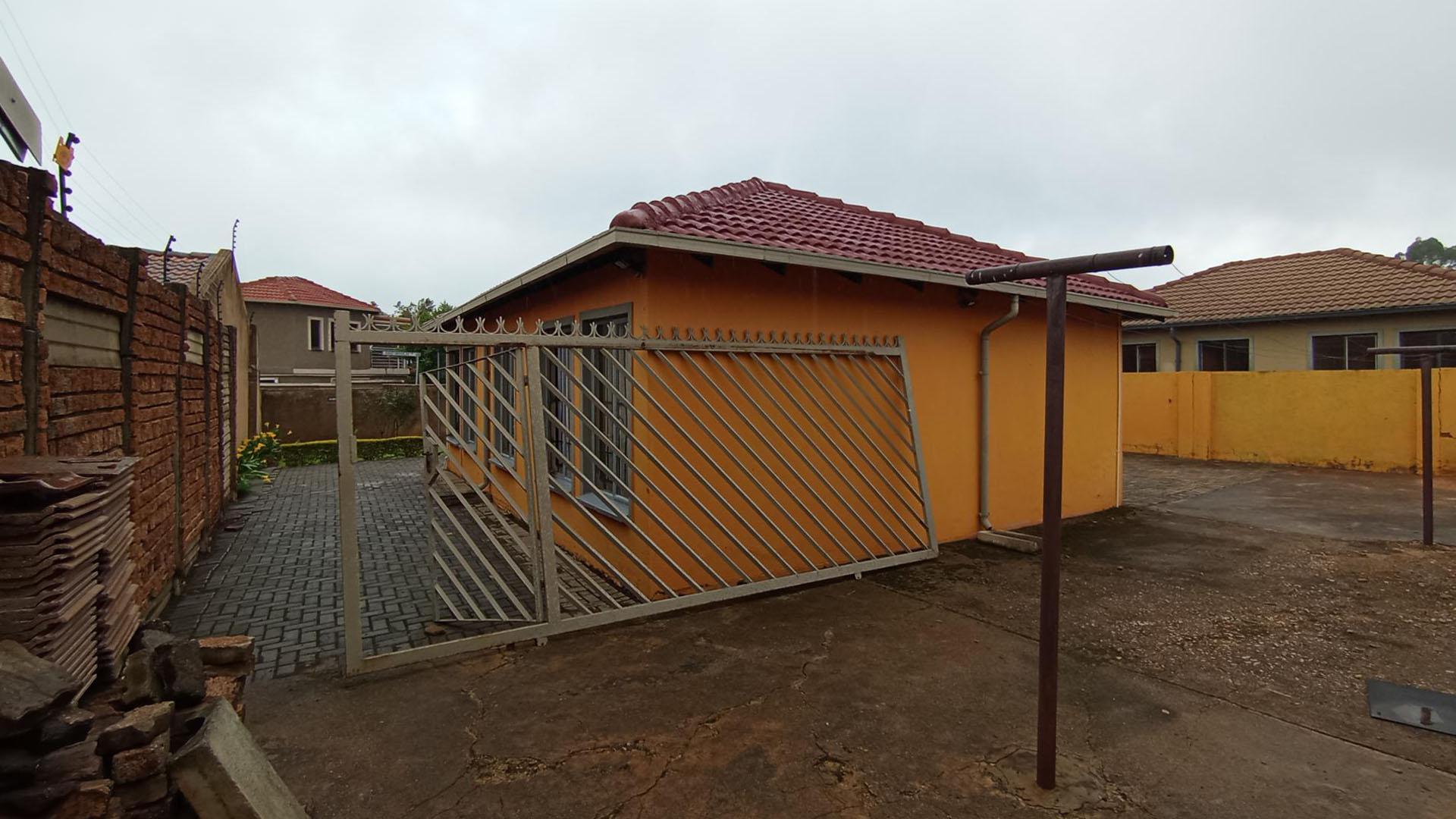 Backyard of property in The Orchards